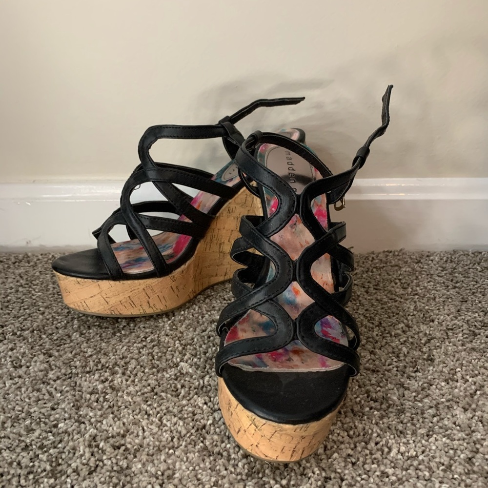 Black Summer Heels